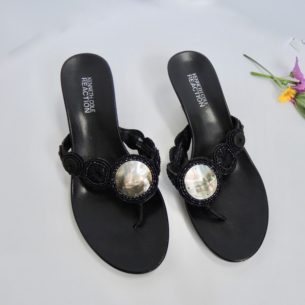 Kenneth Cole Reaction Black Slides